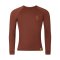 Patizon Merino T-Shirt LS Man - COLOUR: Chestnut, SIZE: S