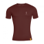 Patizon Merino T-shirt Man - VÝBĚR BARVY: Chestnut, VELIKOST: S