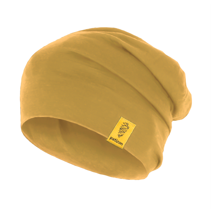 Patizon Merino Beanie Kids - SIZE: 1-4 Years (head circumference 39 cm), COLOUR: Honey Gold