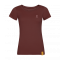Patizon Merino T-shirt Lady - COLOUR: Chestnut, SIZE: XS