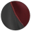 Jet Black / Dark Red
